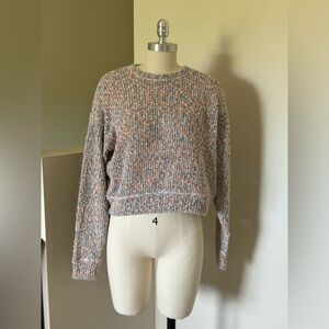 Spiritual Gangster Candy-colored Crewneck Sweater size Small